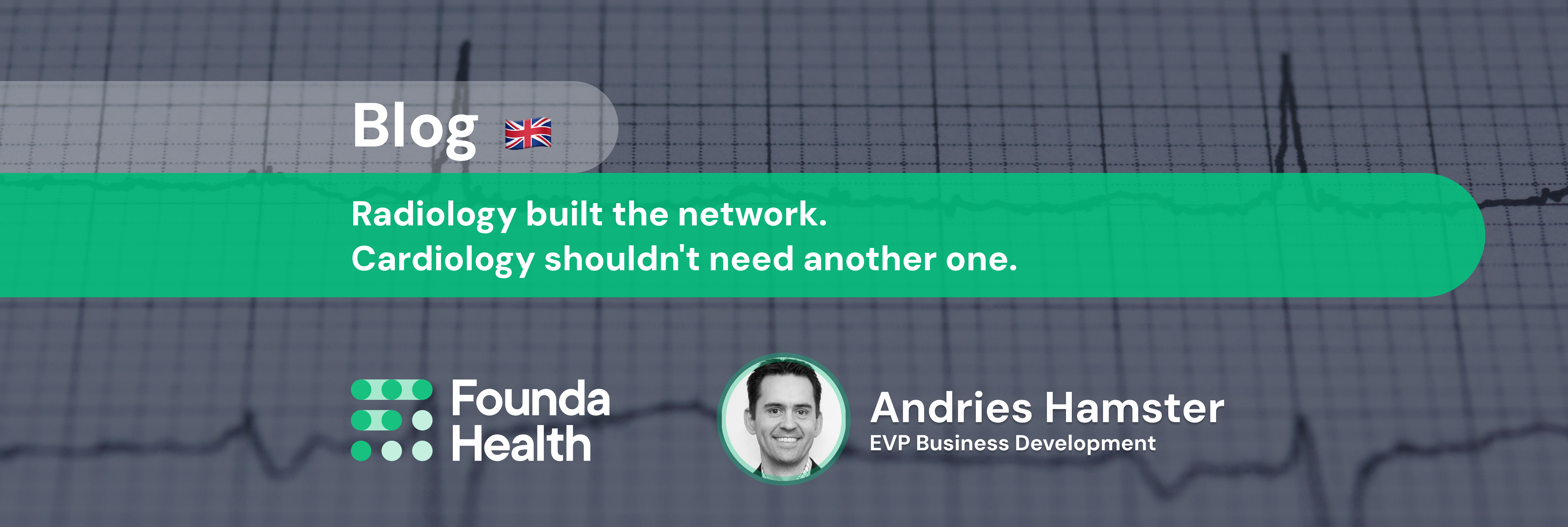 Radiology built the network. Cardiology shouldn't need another one.